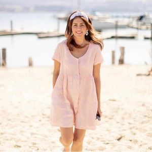Jillian Harris x Priv Hampton’s linen dress